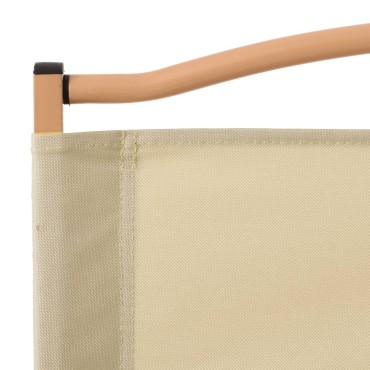 vidaXL Καρέκλες Κάμπινγκ 2 τεμ. Μπεζ 54x55x78cm Ύφασμα Oxford