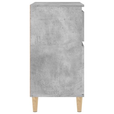 vidaXL Ντουλάπι Γκρι Σκυροδέματος 60x35x70cm Επεξεργασμένο Ξύλο 1 τεμ.