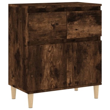 vidaXL Ντουλάπι Καπνιστή Δρυς 60x35x70cm από Επεξεργασμένο Ξύλο 1 τεμ.
