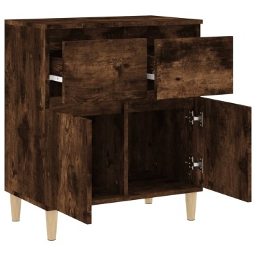 vidaXL Ντουλάπι Καπνιστή Δρυς 60x35x70cm από Επεξεργασμένο Ξύλο 1 τεμ.