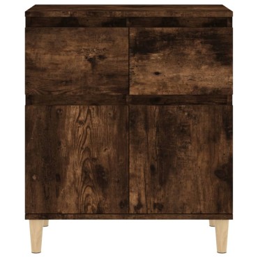 vidaXL Ντουλάπι Καπνιστή Δρυς 60x35x70cm από Επεξεργασμένο Ξύλο 1 τεμ.
