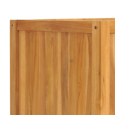 vidaXL Ζαρντινιέρα Υπερυψωμένη 150 x 50 x 50 εκ. από Μασίφ Ξύλο Teak