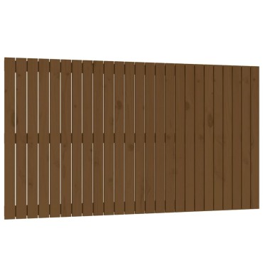 vidaXL Κεφαλάρι Τοίχου Μελί 159,5x3x90cm από Μασίφ Ξύλο Πεύκου 1 τεμ.