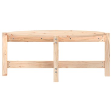 vidaXL Τραπεζάκι Σαλονιού 87x48x35cm από Μασίφ Ξύλο Πεύκου 1 τεμ.