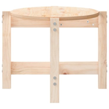 vidaXL Τραπεζάκι Σαλονιού 87x48x35cm από Μασίφ Ξύλο Πεύκου 1 τεμ.