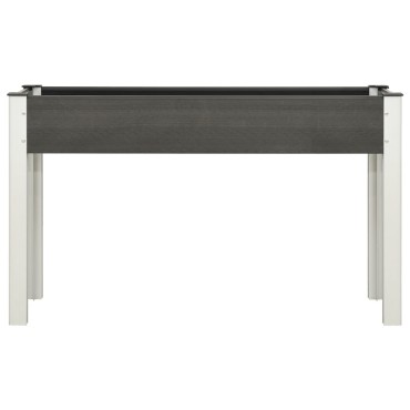 vidaXL Ζαρντινιέρα Κήπου Υπερυψωμένη Γκρι 120x 40 x 75 εκ. από WPC