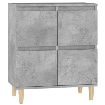 vidaXL Ντουλάπι Γκρι Σκυροδέματος 60x35x70cm Επεξεργασμένο Ξύλο 1 τεμ.