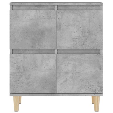 vidaXL Ντουλάπι Γκρι Σκυροδέματος 60x35x70cm Επεξεργασμένο Ξύλο 1 τεμ.