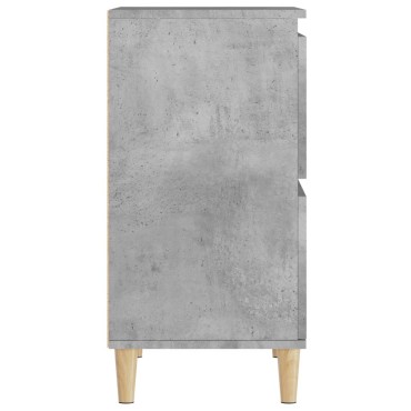 vidaXL Ντουλάπι Γκρι Σκυροδέματος 60x35x70cm Επεξεργασμένο Ξύλο 1 τεμ.