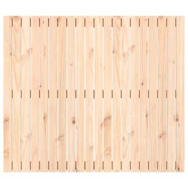 vidaXL Κεφαλάρι Τοίχου 127,5x3x110cm από Μασίφ Ξύλο Πεύκου 1 τεμ.