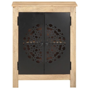 vidaXL Ντουλάπι 60x35x75cm από Μασίφ Ξύλο Μάνγκο 1 τεμ.