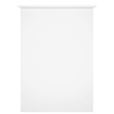 vidaXL Γραφείο Γυαλιστερό Λευκό 100x55x75cm Επεξεργασμένο Ξύλο 1 τεμ.