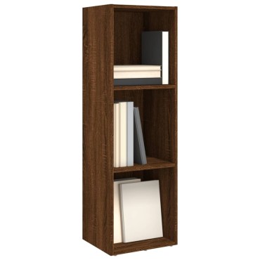 vidaXL Βιβλιοθήκη/Έπιπλο Τηλεόρασης Καφέ Δρυς 36x30x114cm Επεξ. Ξύλο 1 τεμ.