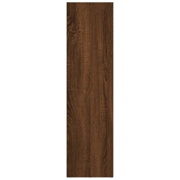 vidaXL Βιβλιοθήκη/Έπιπλο Τηλεόρασης Καφέ Δρυς 36x30x114cm Επεξ. Ξύλο 1 τεμ.