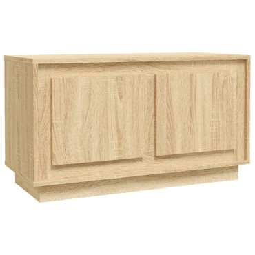 vidaXL Έπιπλο Τηλεόρασης Sonoma Δρυς 80x35x45cm Επεξ. Ξύλο