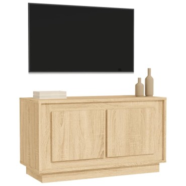 vidaXL Έπιπλο Τηλεόρασης Sonoma Δρυς 80x35x45cm Επεξ. Ξύλο