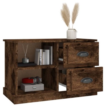 vidaXL Έπιπλο Τηλεόρασης Καπνιστή Δρυς 73x35,5x47,5cm Επεξ. Ξύλο