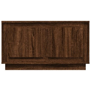 vidaXL Έπιπλο Τηλεόρασης Καφέ Δρυς 80x35x45cm Επεξεργασμένο Ξύλο