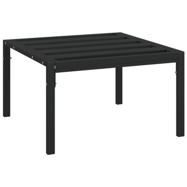 vidaXL Υποπόδια Κήπου 2 τεμ. 60x60x35cm Ατσάλι με Μαξιλάρια Χρ. Άμμου Διθέσιος