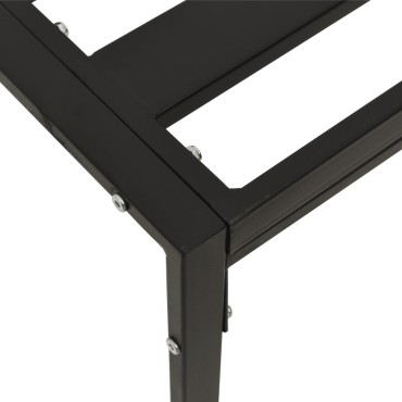 vidaXL Υποπόδια Κήπου 2 τεμ. 60x60x35cm Ατσάλι με Μαξιλάρια Χρ. Άμμου Διθέσιος