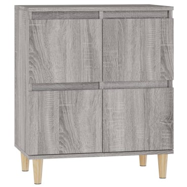 vidaXL Ντουλάπι Γκρι Sonoma 60x35x70cm από Επεξεργασμένο Ξύλο 1 τεμ.