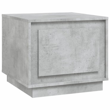 vidaXL Τραπεζάκι Σαλονιού Γκρι Σκυρ. 51x50x44cm Επεξεργασμένο Ξύλο 1 τεμ.