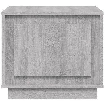 vidaXL Τραπεζάκι Σαλονιού Γκρι Sonoma 51x50x44cm Επεξεργασμένο Ξύλο 1 τεμ.