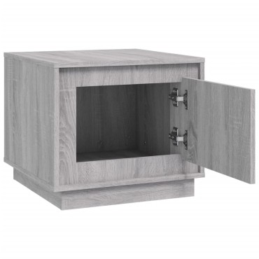 vidaXL Τραπεζάκι Σαλονιού Γκρι Sonoma 51x50x44cm Επεξεργασμένο Ξύλο 1 τεμ.