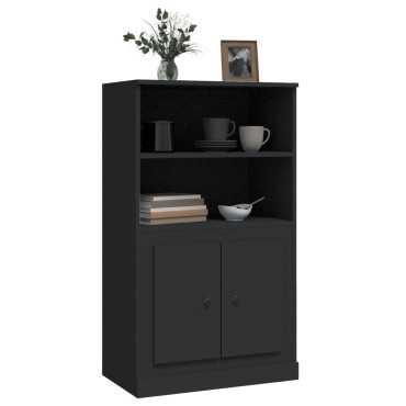vidaXL Ντουλάπι Μαύρο 60x35,5x103,5cm από Επεξεργασμένο Ξύλο 1 τεμ.