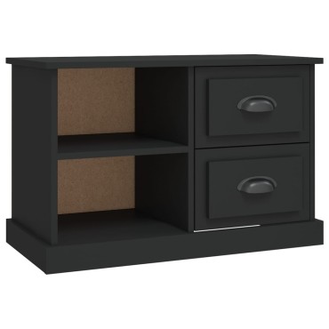 vidaXL Έπιπλο Τηλεόρασης Μαύρο 73x35,5x47,5cm Επεξεργασμένο Ξύλο