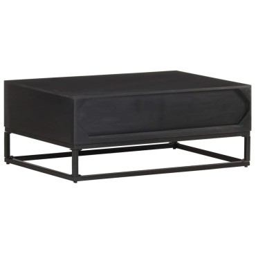 vidaXL Τραπεζάκι Σαλονιού 90x60x35cm από Μασίφ Ξύλο Μάνγκο 1 τεμ.