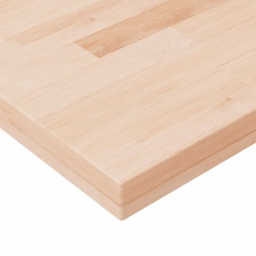 vidaXL Ράφι 80x20x4cm από Ακατέργαστο Μασίφ Ξύλο Δρυός 1 τεμ.