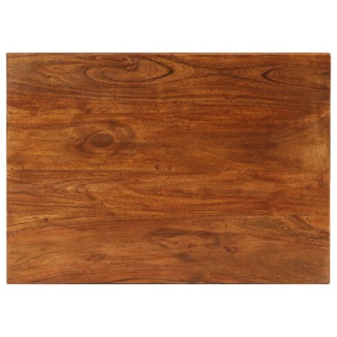 vidaXL Τραπεζάκια Ζιγκόν 3 τεμ. Καφέ 50x35x50cm Μασίφ Ξύλο Ακακίας