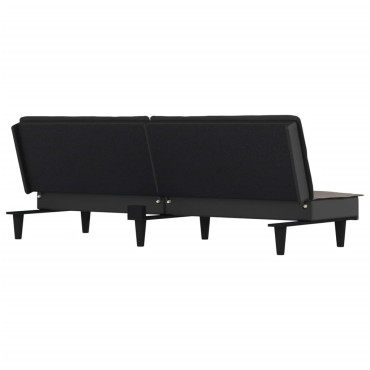 vidaXL Καναπές Κρεβάτι Taupe Υφασμάτινος 200x100x33cm 1 τεμ. Γωνιακός