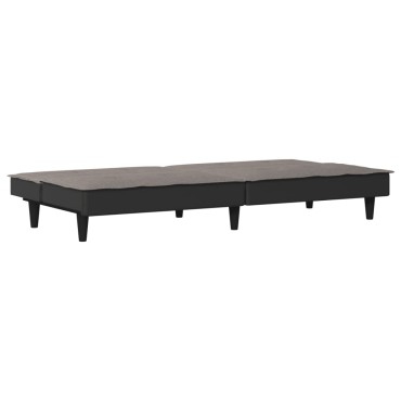 vidaXL Καναπές Κρεβάτι Taupe Υφασμάτινος 200x100x33cm 1 τεμ. Γωνιακός