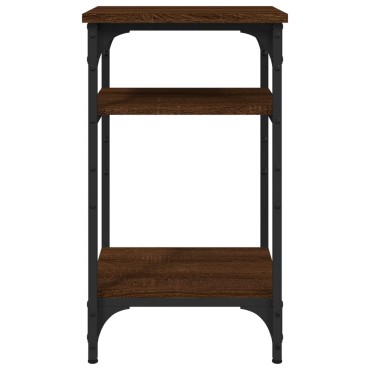 vidaXL Βοηθητικό Τραπέζι Καφέ Δρυς 35x30x60cm Επεξεργασμένο Ξύλο 1 τεμ.