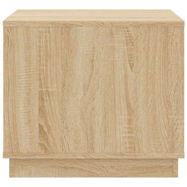 vidaXL Τραπεζάκι Σαλονιού Sonoma Δρυς 51x50x44cm Επεξεργασμένο Ξύλο 1 τεμ.
