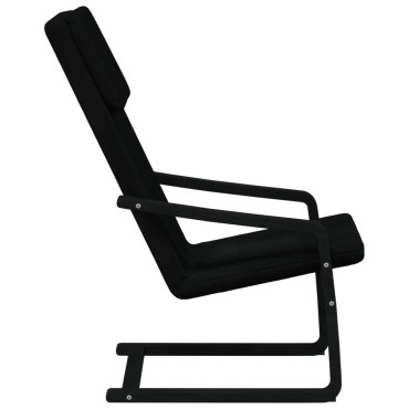 vidaXL Πολυθρόνα Relax Μαύρη Υφασμάτινη 59x82x98cm 1 τεμ.