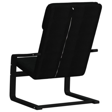 vidaXL Πολυθρόνα Relax Μαύρη Υφασμάτινη 59x82x98cm 1 τεμ.