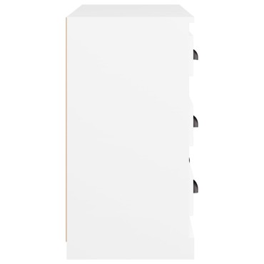 vidaXL Ντουλάπι Λευκό 70x35,5x67,5cm από Επεξεργασμένο Ξύλο 1 τεμ.