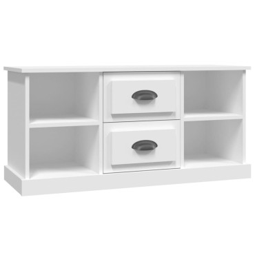 vidaXL Έπιπλο Τηλεόρασης Λευκό 99,5x35,5x48cm Επεξεργασμένο Ξύλο