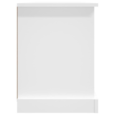 vidaXL Έπιπλο Τηλεόρασης Λευκό 99,5x35,5x48cm Επεξεργασμένο Ξύλο