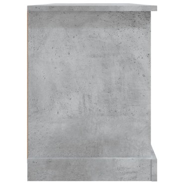 vidaXL Έπιπλο Τηλεόρασης Γκρι Σκυρ. 99,5x35,5x48cm Επεξ. Ξύλο