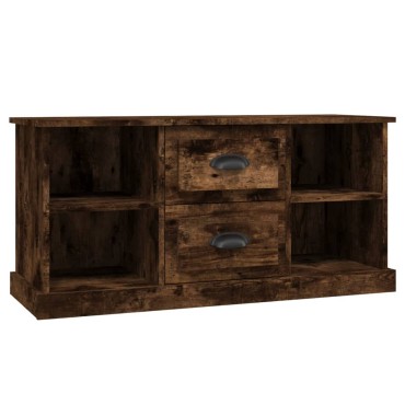 vidaXL Έπιπλο Τηλεόρασης Καπνιστή Δρυς 99,5x35,5x48cm Επεξ. Ξύλο