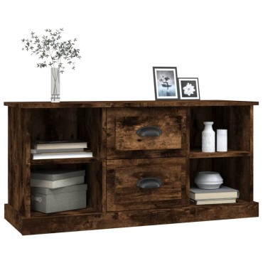 vidaXL Έπιπλο Τηλεόρασης Καπνιστή Δρυς 99,5x35,5x48cm Επεξ. Ξύλο