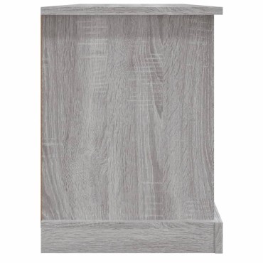 vidaXL Έπιπλο Τηλεόρασης Γκρι Sonoma 99,5x35,5x48cm από Επεξεργ. Ξύλο