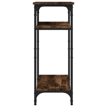 vidaXL Βοηθητικό Τραπέζι Καπνιστή Δρυς 40x30x75cm Επεξεργασμένο Ξύλο 1 τεμ.