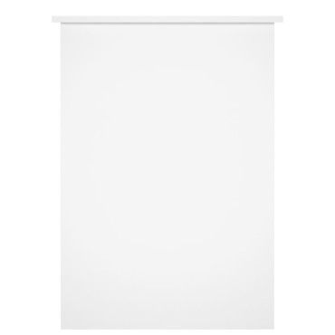 vidaXL Γραφείο Λευκό 100x55x75cm από Επεξεργασμένο Ξύλο 1 τεμ.