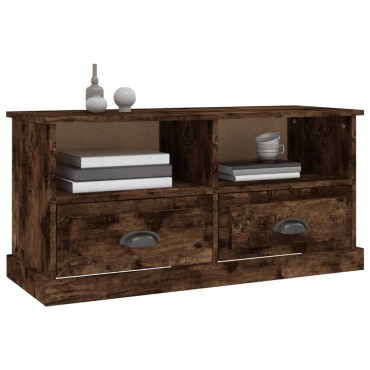 vidaXL Έπιπλο Τηλεόρασης Καπνιστή Δρυς 93x35,5x45cm Επεξ. Ξύλο