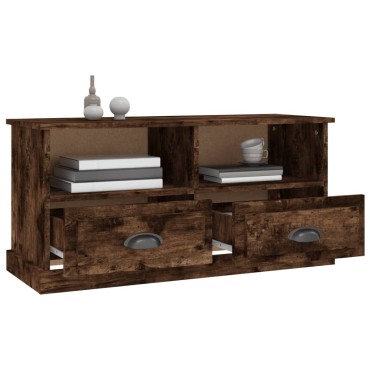 vidaXL Έπιπλο Τηλεόρασης Καπνιστή Δρυς 93x35,5x45cm Επεξ. Ξύλο